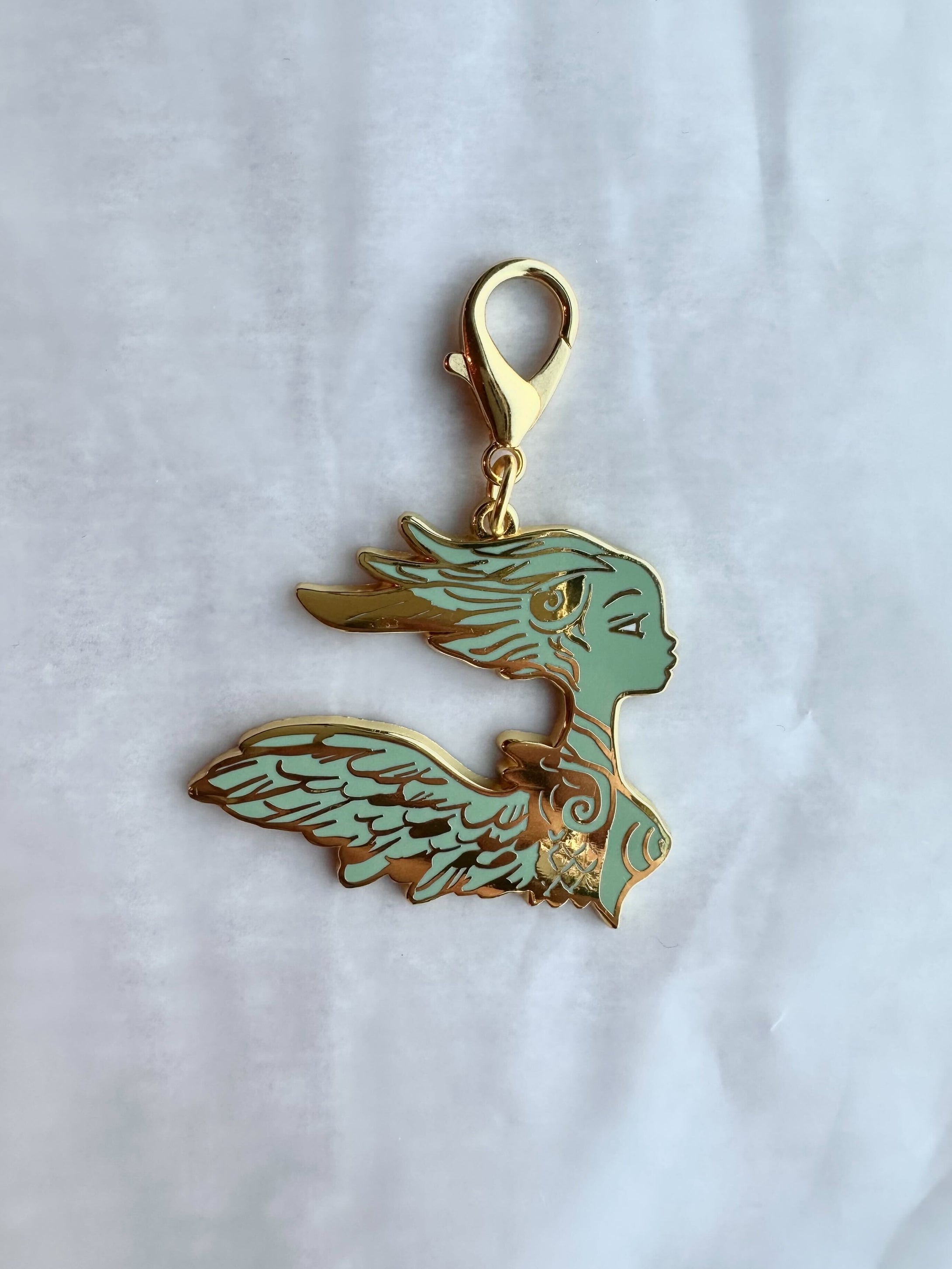 Sky Goddess Charm - Moss