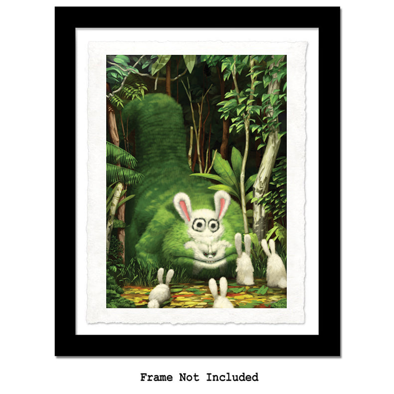 Big Bad Bunny Eater Print