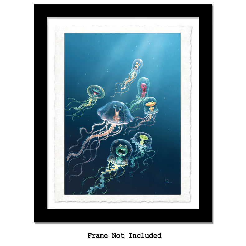 The Jellies! Print