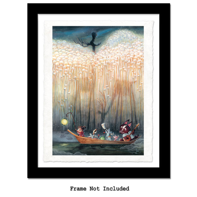 Enoki Forest Print