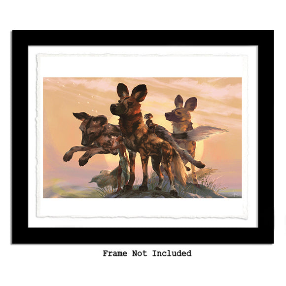 Wild Giant Dogs Print